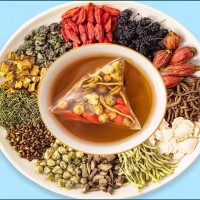 廠家批發(fā)漢方益甘茶菊花決明子牛蒡組合三角包茶 支持一件批發(fā)