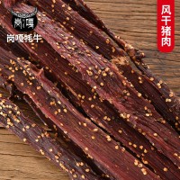 牛肉干 風(fēng)干手撕牛肉廠家 景區(qū)特產(chǎn)網(wǎng)紅零食風(fēng)干豬肉脯500克散裝