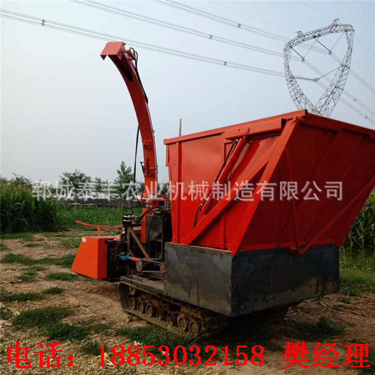 小型履帶背負(fù)式割臺(tái)青儲(chǔ)機(jī)
