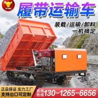 履帶運(yùn)輸車廠家 全地形爬山虎 1.5/2/3/4/5T6噸 手扶座駕農(nóng)用工程