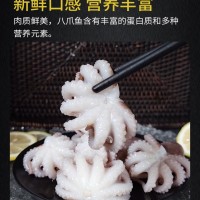 新鮮三去小八爪魚整只章魚海鮮麻辣火鍋食材小章魚400克左右20個(gè)