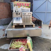 江米棍爆米花膨化機視頻 自動切玉米膨化機 駿力四缸康樂果膨化機