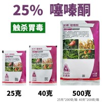 安道麥25%噻嗪酮撲虱靈葉蟬矢尖蚧介殼蟲飛虱殺蟲劑25克40克