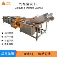 科信得專業(yè)生產(chǎn) 凈菜加工清洗線 氣泡渦流 蘑菇香菇氣泡清洗機(jī)