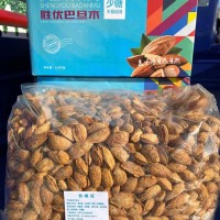 2002年新日期巴旦木整箱10斤 薄皮NP奶香味 堅果炒貨散裝干果