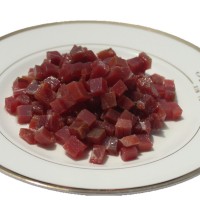 廠家直銷金華火腿切丁月餅糕點(diǎn)烘培餡料醬料原料火腿切絲