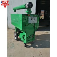 電動養(yǎng)雞場肉雞籠喂料車養(yǎng)殖場蛋雞飼料喂食車手推雞飼料上料機