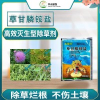 大鋤頭草甘膦銨鹽滅生爛根除草劑果園開荒雜草一掃光除草劑批發(fā)