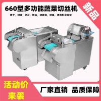 660型多功能切絲機(jī) 切荷葉切煙葉 商用電動(dòng)切菜機(jī)切丁機(jī)