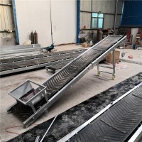 小型皮帶輸送機(jī) 雞糞鴨糞鴿糞裝車傳送帶 有機(jī)肥爬坡皮帶機(jī)
