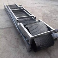 小型糧食裝車輸送機(jī) 折疊皮帶輸送機(jī) 家用小麥水稻高梁傳送帶