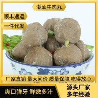 手打潮汕牛肉丸牛筋丸火鍋食材麻辣燙燒烤速凍食品商用批發(fā)