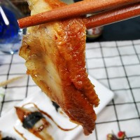 鰻魚片蒲燒鰻魚切片6g*20片壽司料理食材手握壽司鰻魚切片烤鰻片