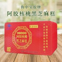 東魯阿嬌魯中寶膠牌阿膠核桃黑芝麻糕原廠現(xiàn)貨批發(fā)開袋即食送禮佳
