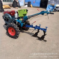 15馬力電啟動(dòng)手扶拖拉機(jī) 拖斗運(yùn)輸型手扶車 多功能田園管理機(jī)