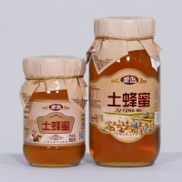 皇宮1000g土蜂蜜批發(fā)瓶裝百花蜜洋槐棗花蜜椴樹蜂蜜