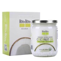 BOONBOON泰國物理初榨冷榨椰子油500ml食用油椰子油