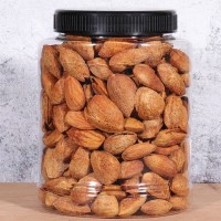 奶香巴旦木薄殼堅果炒貨休閑零食品罐裝炒貨批發(fā)一件代發(fā)可OEM
