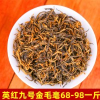 英德紅茶英紅九號(hào)紅茶濃香型金毛毫批發(fā)春茶散裝醇香型罐裝老樹茶