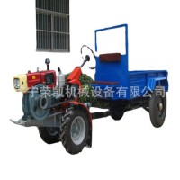 農(nóng)用運(yùn)輸四輪手扶拖拉機(jī)前驅(qū)帶自卸車斗拖拉機(jī)方向盤式手扶拖拉機(jī)