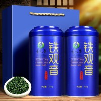 網(wǎng)紅帶貨鐵觀音罐裝500g鐵觀音茶葉清香型烏龍茶新茶散裝批發(fā)