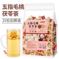 五指毛桃茯苓茶橘皮紅棗苦蕎麥芡實薏苡仁蓮子山藥三角包袋 裝花茶
