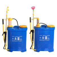 廠(chǎng)家批發(fā)手動(dòng)噴霧器16L背負(fù)式打農(nóng)藥可兩用農(nóng)用雙管氣壓式噴霧器