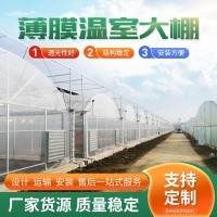 薄膜溫室大棚 蔬菜瓜果種植生態(tài)溫室大棚 簡易連體薄膜溫室大棚
