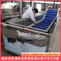 氣泡清洗機果蔬清洗機 小龍蝦氣泡清洗機 全自動氣泡噴淋洗菜機