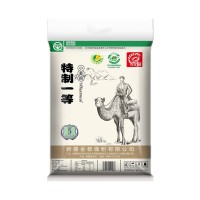新疆奇麥園牌特一粉5kg餃子粉拉條子小麥粉家用奇臺面粉廠家直銷