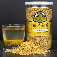 苦蕎茶全株玉米茶麥香黃苦蕎400g罐大涼山蕎麥茶飯店酒店茶葉茶樓