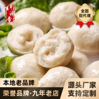 潮汕達(dá)濠魚丸火鍋食材麻辣燙關(guān)東煮燒烤食材丸子組合廠家批發(fā)代發(fā)
