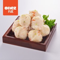 丸滋草蝦丸 關(guān)東煮食材火鍋丸子餐飲食材 速凍水產(chǎn)草蝦丸500g