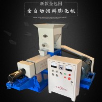 供應(yīng)各種型號(hào)飼料膨化機(jī)制作貓糧狗糧魚蝦蟹飼料顆粒機(jī)小型膨化機(jī)