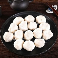 墨粒墨魚丸 500g/袋 墨魚魚丸 火鍋燒烤小吃速凍魚丸