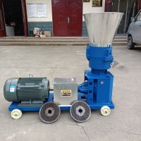 300型牛羊豬魚飼料顆粒機(jī) 平膜飼料顆粒機(jī)飼料顆粒擠壓機(jī)