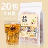 老北京小吊梨湯三角茶包冰糖雪梨湯銀耳羹紅棗枸杞百合原材料