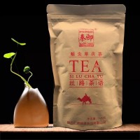 懶人免撬 袋裝 涇陽茯茶 陜西黑茶 蛹蟲草茯茶 廠家直銷 120g