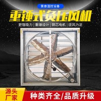 工業(yè)排風(fēng)扇車間降溫排氣扇 畜牧養(yǎng)殖負壓風(fēng)機大棚重錘式負壓風(fēng)機