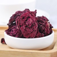 產(chǎn)地直供墨紅玫瑰花 批發(fā)新貨云南散裝墨紅花冠 大朵烘干玫瑰花茶