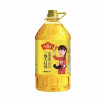 批發(fā)巧媳婦色拉油5L（4桶/箱）桶裝非轉(zhuǎn)一級(jí)大豆油批發(fā)