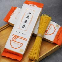 遼寧牧仁純小米面條掛面小米冷面炒面涼拌面用面條400g粗糧健康面