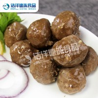 廠家直供 浩洋牛肉丸火鍋燒烤關東煮潮汕風味牛雜麻辣燙肉丸子