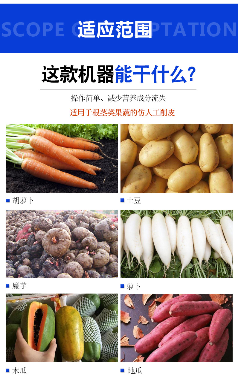 仿人工削皮機(jī)