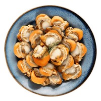 扇貝肉鮮活現(xiàn)剝大扇貝肉 港口海鮮 鮮貨速凍帶黃扇貝肉新鮮冷凍
