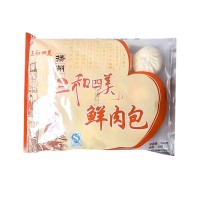 揚(yáng)州特產(chǎn)三和四美鮮肉包三丁包多口味袋裝360g速凍包子熟整箱12袋