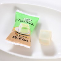 京特冰莎水果味冰激凌軟糖500克約36顆喜糖白桃?jiàn)A心軟糖果汁糖果