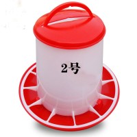 雞用自動(dòng)喂食器 雞鴨鵝料筒 雞食槽 雞用料槽 下料桶 家禽喂料器