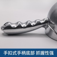 養(yǎng)殖用鋁合金料鏟 填料鏟料勺 鋁合金實(shí)心手柄飼料鏟 喂雞飼料斗