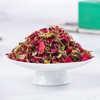 玫瑰花沫花碎打粉批發(fā)散裝花茶低溫烘干產(chǎn)地直銷食用平陰玫瑰花瓣